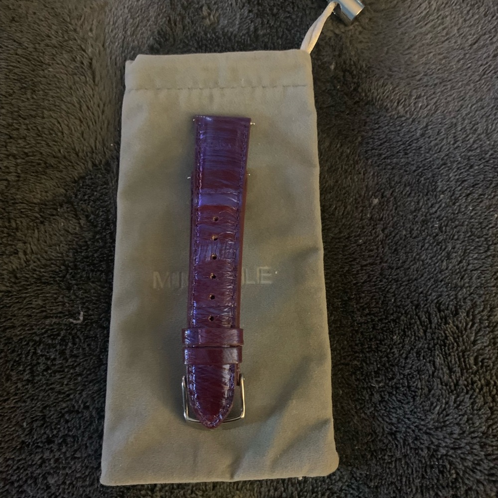 Michele 20mm Purple Watch
Strap Band